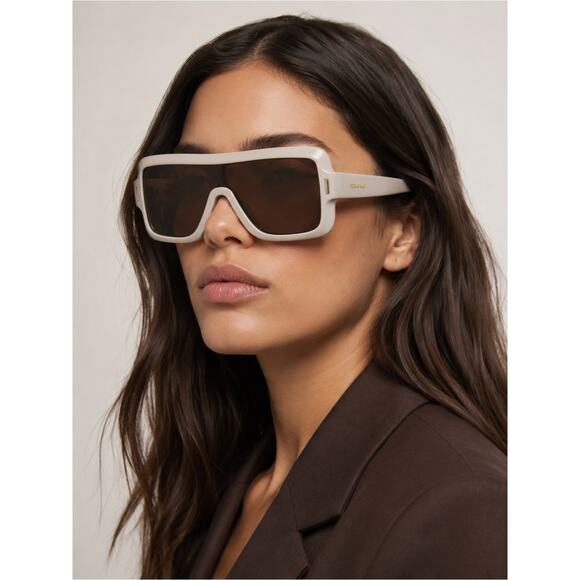 NEW!!! Salvatore Ferragamo SF2061SE 259 Mask Shield Sunglasses Authentic